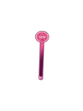 pressure popping animation of cartoon thermometer drawing