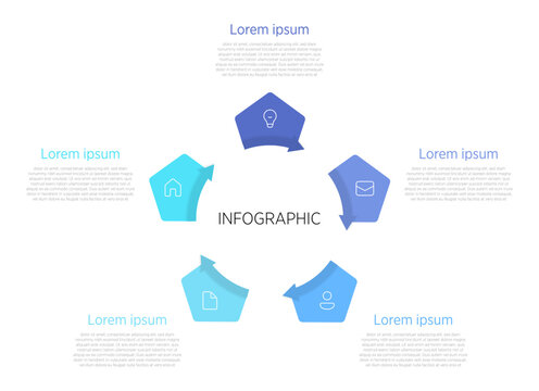 A 5-level infographic is a visual design tool that organizes information hierarchically across five distinct layers or stages, often using shapes like pyramids, steps, or funnels to show progression, 