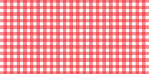 Naklejka premium Halloween plaid tablecloth with red checkered pattern background. Isolated flat vector illustration.eps.10
