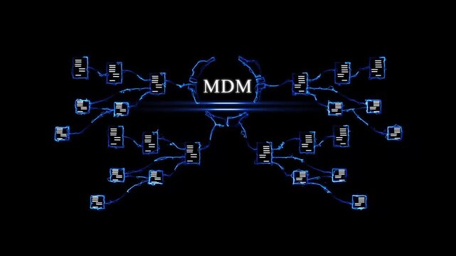 Modern Digital Marketing Concept with Glowing and Circuit glowing circuit business technology marketing strategy