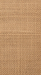 Rustic coarse woven burlap fabric texture background