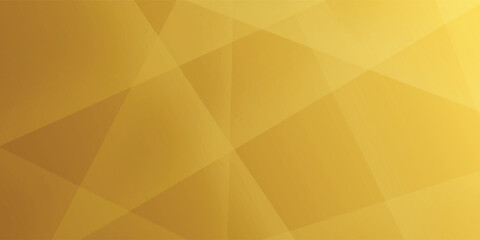 Bright Yellow Geometric Background With Abstract Triangles For Creative Branding And Design eps10