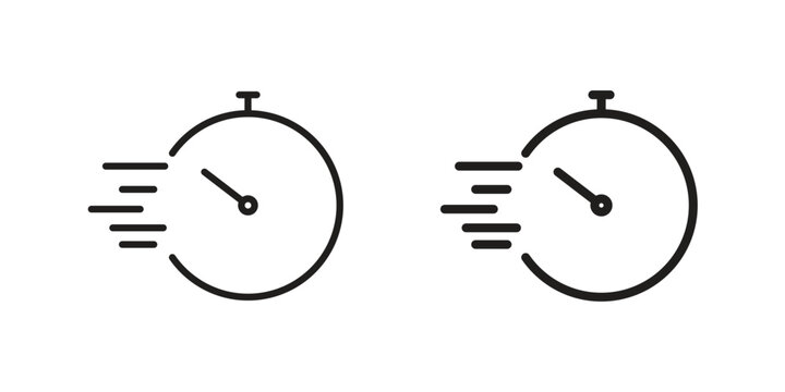 Express icon. Trendy Flat style for graphic design, Website, UI. EPS10