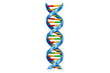 Dna double helix structure genetic science biology