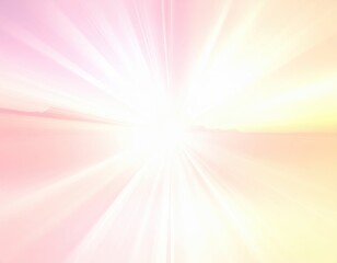 Obraz premium Soft Pink and Yellow Background with Radiant Light Effects