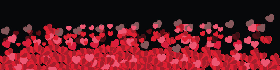 Obraz premium red and black background