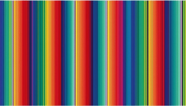 blanket stripes seamless pattern background for cinco de mayo party decor or ethnic mexican fabric pattern with colorful stripes serape design