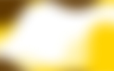 Transparent smooth blur yellow gradient wave frame