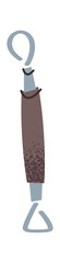 Fototapeta premium Artisan ceramic modeling tool sticker