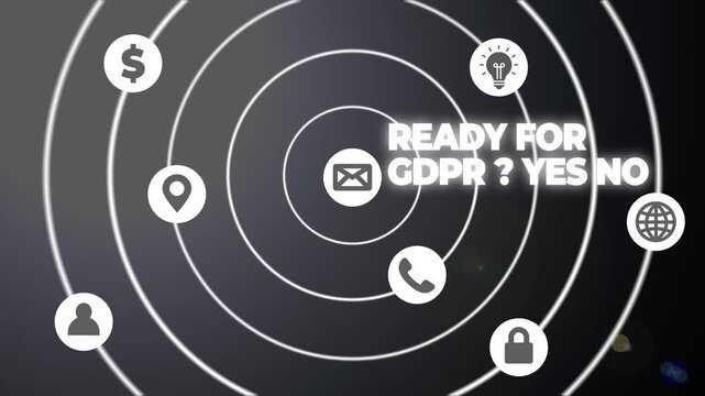 GDPR compliance infographic template