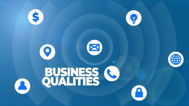 Text sign showing Business Qualities. Business photo text meeting the needs and expectations of customers