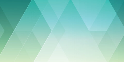 Abstract Geometric Teal Green Background With Soft Gradient For Modern Design vector illustration eps10