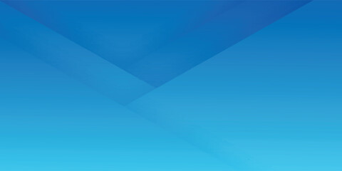 Blue Gradient Abstract Background With Overlapping Geometric Shapes For Modern Design