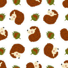 Obraz premium Fabric pattern. Natural style, suitable for various prints, scarves, clothing, cushions