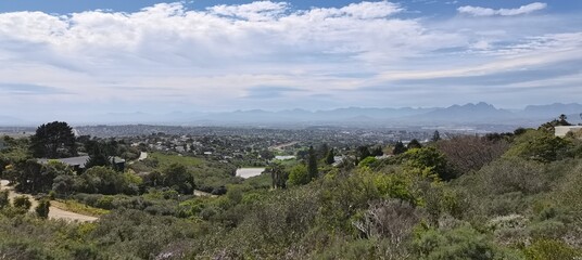 panorama of the countryside