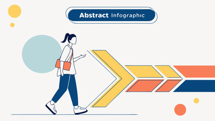 business man with graph