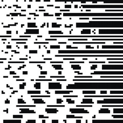 Black and white pixel background. Vector illustration for your graphic design. Abstract geometric background.	
