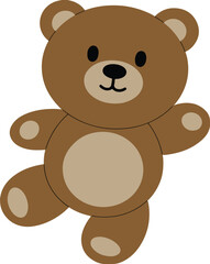 Obraz premium teddy bear vector illustration