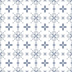 Seamless patterned background with geometric shapes.