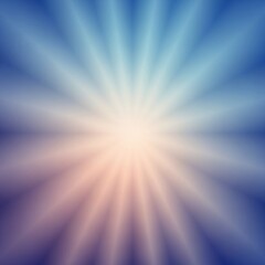 Radial starburst pattern in blue orange and purple