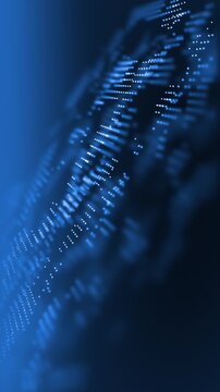 Digital graphic computer generated energy motion copy space blur background
