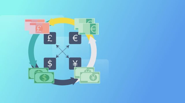 Money Changer &ndash; Currency Exchange, Foreign Exchange, and Forex Concept