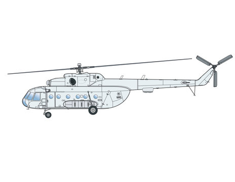 Russischer Transporthubschrauber