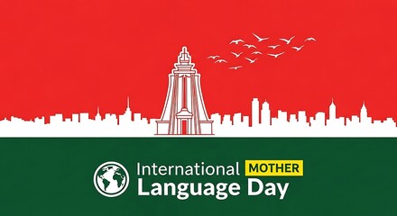 Fototapeta premium International mother language day celebration