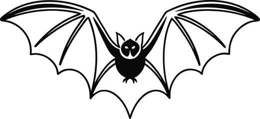 silhouette of a bat