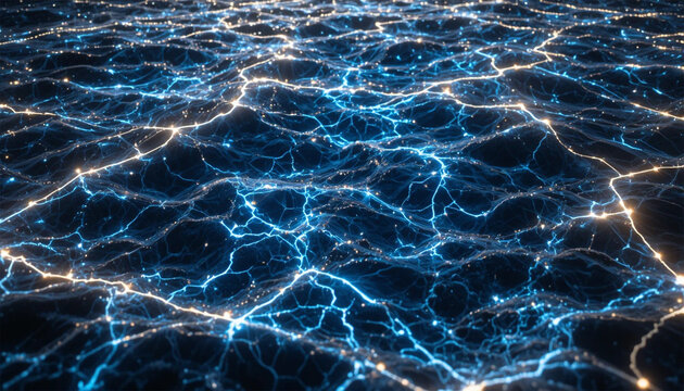 Invisible water ownership shown through light boundaries