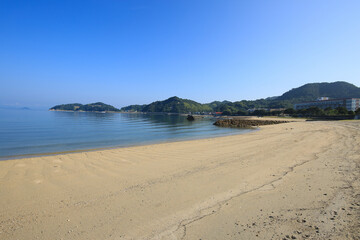 愛媛県松山市　立岩海水浴場