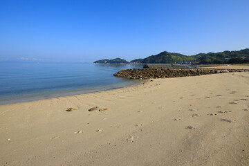 愛媛県松山市　立岩海水浴場