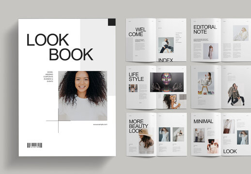 Fashion Lookbook Layout
