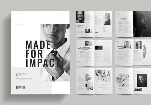Business Magazine Layout