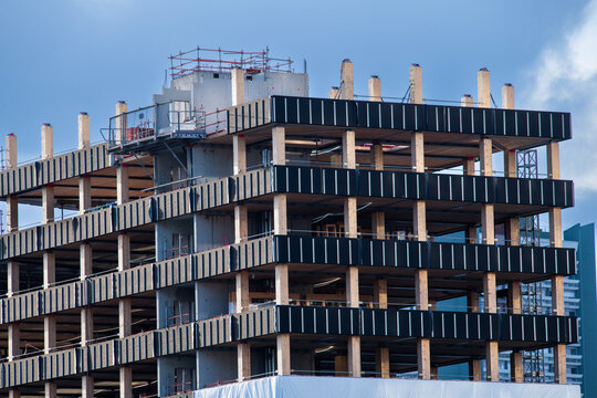 construction contemporaine dans le 13 &egrave;me arrondissement de Paris en France