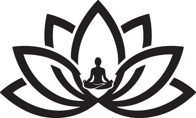 40 Lotus Flower Silhouette Bundle Yoga Meditation SVG Set