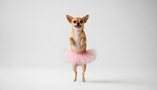Chien qui danse 