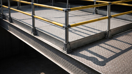 minimal kitchen table with tablet showing budget overview app in natural light