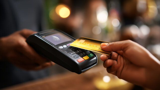 Represents fast and secure contactless card transactions.