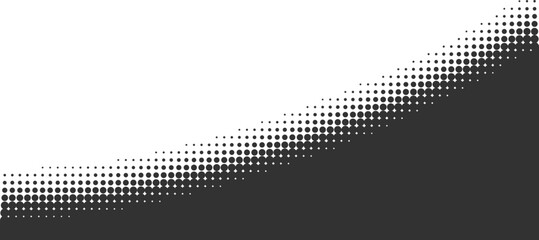 Fototapeta na wymiar Halftone pattern with gradient dots with dynamic modern visual texture for graphic design projects and digital backgrounds with smooth transitions.