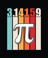 PIE VINTAGE RETRO TSHIRT DESIGN.