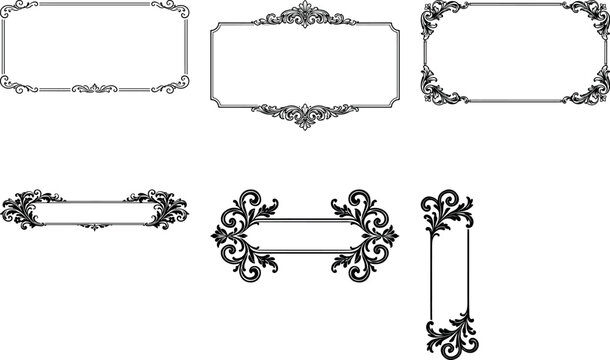 Masterpiece vintage illustration frames for high end gallery prints