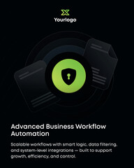 Poster Social Media Set for Finance Education Business Marketing IT