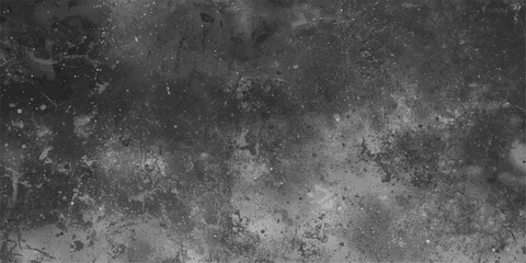 Fototapeta premium Aged dark grey textured concrete wall backdrop with a rough vintage grunge stone pattern and old dirty paper material surface for a blank black and white design