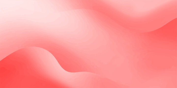 Soft pink and red backgrounds with hearts featuring flowing silk textures and wavy satin curves create a smooth textile pattern for a romantic love wallpaper design illustration