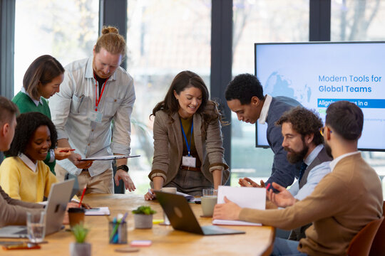 Diverse Team Collaborating