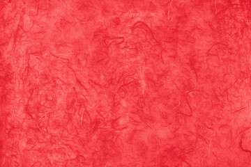 Obraz premium Bright Red Translucent Paper Background