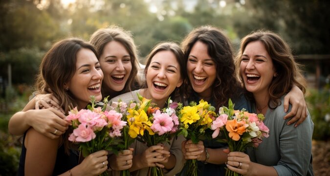 par, mujer, amor, familia, flor, sonriente, madre, aparcar, gente, al aire libre, horticultura, hija, naturaleza, ni&ntilde;o, ramo, huerta, felicidad, primavera, seniors, beldad, 2, junto, verano