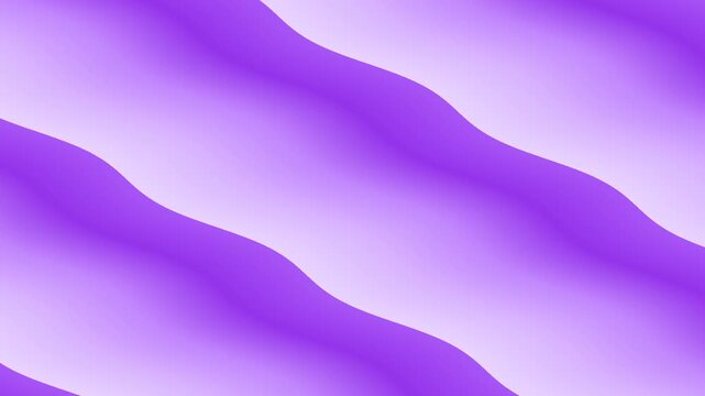 Abstract wavy pattern in shades of purple and lavender displaying smooth transitions