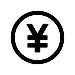 日本円マークのアイコン　通貨・コイン